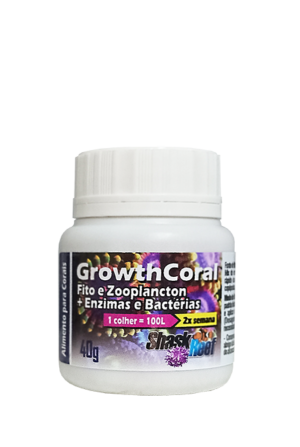 Alimento Completo para Corais - GrowthCoral